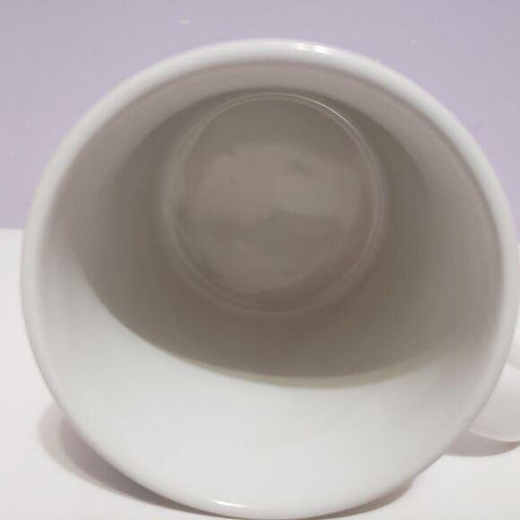 Norman Rockwell Man / Boy Fishing White Coffee Cup Mug - Picture 6 of 7